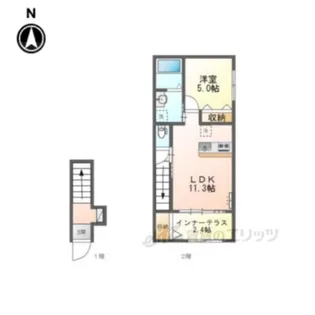 placidepure【2階】の間取り