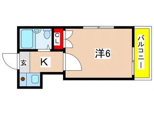 本厚木第7【2階】の間取り