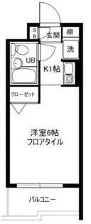 ジョイフル池上第2【4階】の間取り