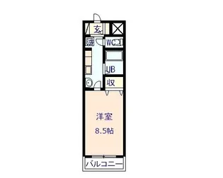 ガーデンパレス高萩【2階】の間取り