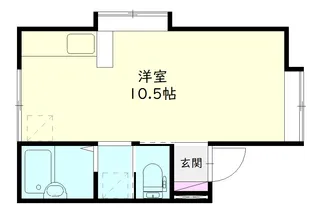 シエスタユキ【1階】の間取り