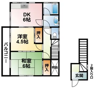 千葉県茂原市南吉田【一戸建】の間取り