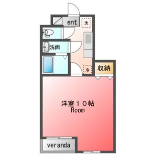 ヒルトップホリワ【2階】の間取り