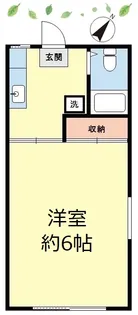 ハローレジデンス学芸大学【1階】の間取り