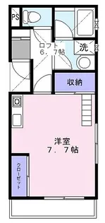 アリス瀬崎【2階】の間取り