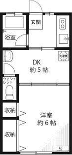 ヒルコートI【2階】の間取り