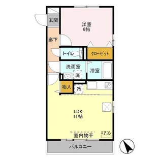 オークヒルズ II【2階】の間取り