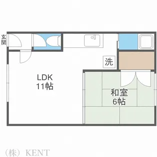 れんげそう【2階】の間取り