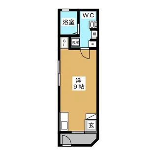 ステーシア旗の台【1階】の間取り