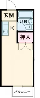 プリンスハイツ【2階】の間取り