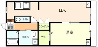 アイン ノイア ヴィント【5階】の間取り