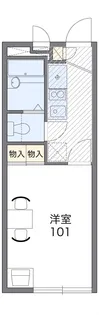 ヒロオパレス V【2階】の間取り