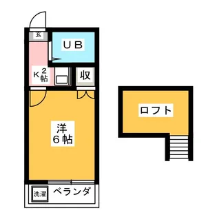 ブルー スクエア【1階】の間取り