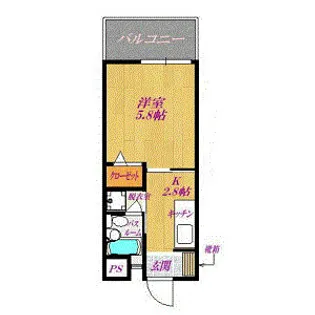 沖縄県那覇市若狭2【マンション】の間取り