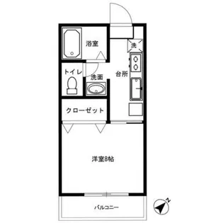 剣英館II【2階】の間取り