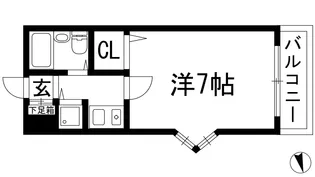 センチュリーショウエイ1【3階】の間取り