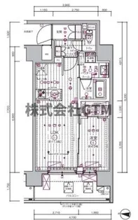 東京都台東区今戸2【マンション】の間取り