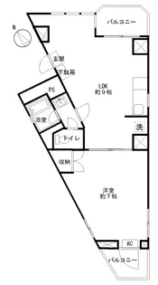 泰興ビル【5階】の間取り