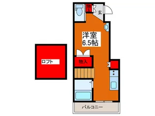 Liberta本前川II【1階】の間取り