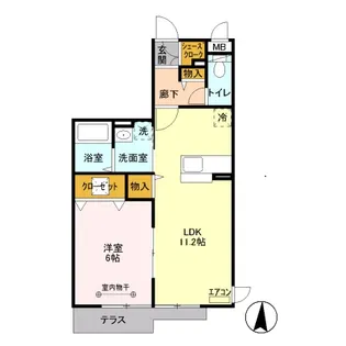 ウィステリア【3階】の間取り