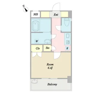 ボナール・妙典【3階】の間取り