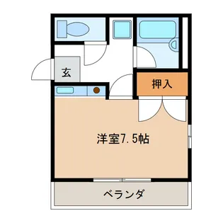 オーツゥ【4階】の間取り