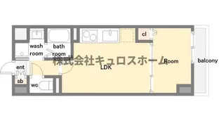 大阪府大阪市生野区中川2【マンション】の間取り