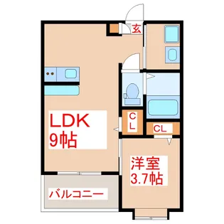 RADICA【1階】の間取り