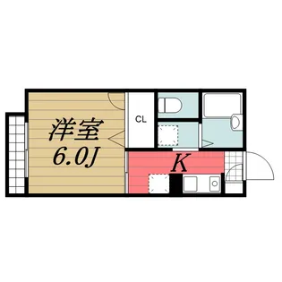 千葉県印旛郡栄町安食2【アパート】の間取り