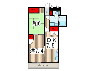 JOHNSON【2階】の間取り
