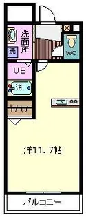 エスポワール参番館【3階】の間取り
