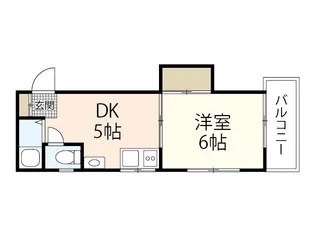 草津新町NYビル【2階】の間取り