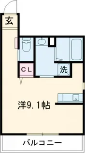 カーサ江戸川【2階】の間取り