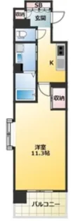 第五宝マンション【3階】の間取り