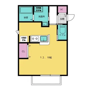 Gran Ogawa【2階】の間取り