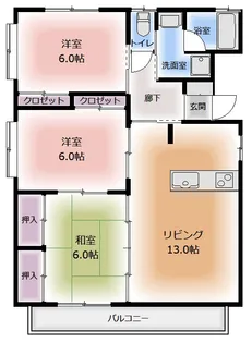 PEACE STOP【2階】の間取り