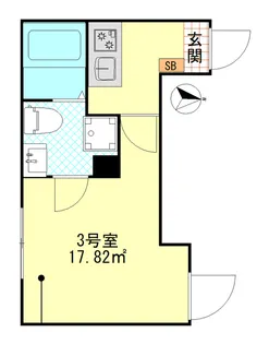 パーチェ堀切【1階】の間取り