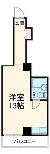 チサンマンション桜通久屋【4階】の間取り
