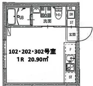 ディアマンテ糀谷の間取り