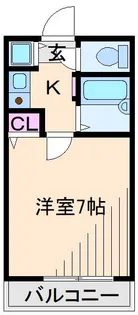 メールドゥレーヴ【1階】の間取り