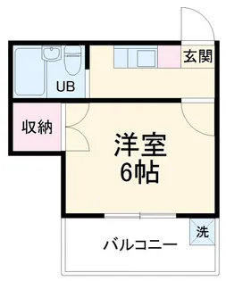ハイツブラザーI【2階】の間取り
