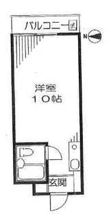 マリンプラザ【3階】の間取り