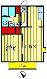 グランシードC棟【1階】の間取り