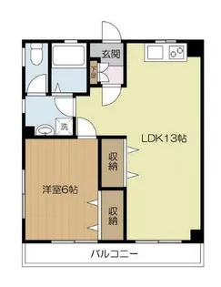 カステーロ・フチ【2階】の間取り