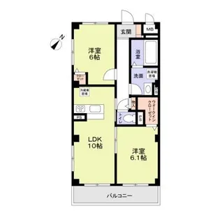 神奈川県相模原市南区相模大野7【マンション】の間取り