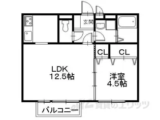 グランモア高宮【2階】の間取り