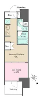 東京都江東区佐賀2【マンション】の間取り