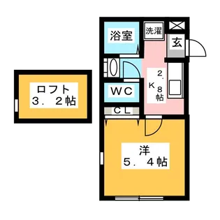 MANOA東海【2階】の間取り