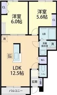 シンフォニア B【1階】の間取り