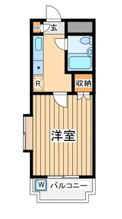 ハイタウン多摩川【3階】の間取り